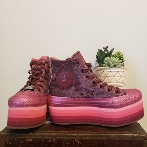 Miley Cyrus Platform Converse